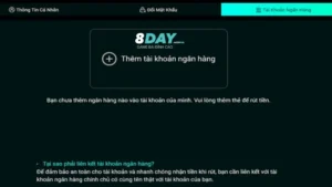 Hướng dẫn thực hiện giao dịch rút tiền 8Day